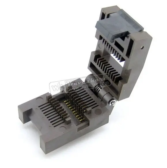SOP20 SO20 SOIC20 FP-20-1.27-06 Enplas IC Test Burn-In Socket Programming Adapter 5.3mm Width 1.27mm Pitch
SOP20 SO20 SOIC20 FP-20-1.27-06 Enplas IC Test Burn-In Socket Programming Adapter 5.3mm Width 1.27mm Pitch