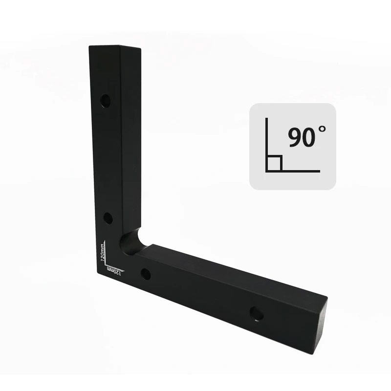 Aluminium Alloy 90 Degree Positioning Squares Right Angle Clamps Woodworking Carpenter Tool 120x120mm Precision L Block Square
Aluminium Alloy 90 Degree Positioning Squares Right Angle Clamps Woodworking Carpenter Tool 120x120mm Precision L Block Square