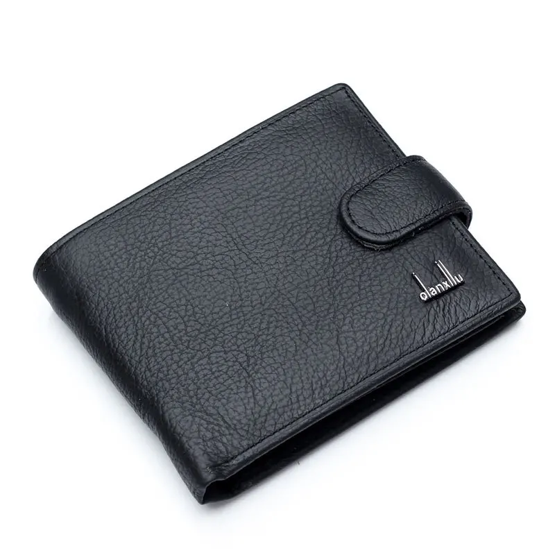New Fashion Genuine Leather Mens Wallets Fine Bifold Brown Black Credit Card Holder Bifold Wallet Student Wallet High Quality
New Fashion Genuine Leather Mens Wallets Fine Bifold Brown Black Credit Card Holder Bifold Wallet Student Wallet High Quality