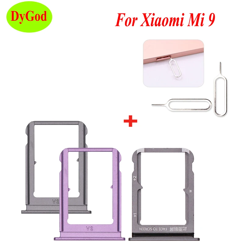 Для Xiaomi Mi 9 держатель для микро sim карты аксессуары ремонта Слот sd адаптер +
