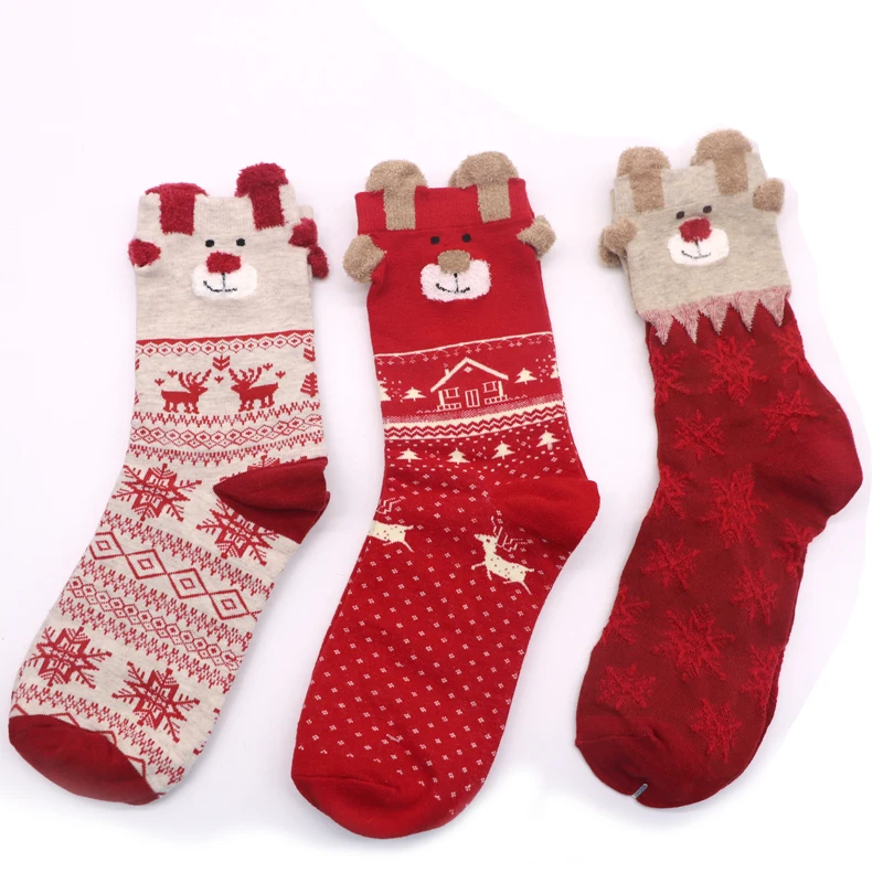 3Pairs Women Cute Socks Short Winter Warm Socks Female Cotton Blends Socks for Women Christmas Socks Winter Chaussettes Femme
3Pairs Women Cute Socks Short Winter Warm Socks Female Cotton Blends Socks for Women Christmas Socks Winter Chaussettes Femme
