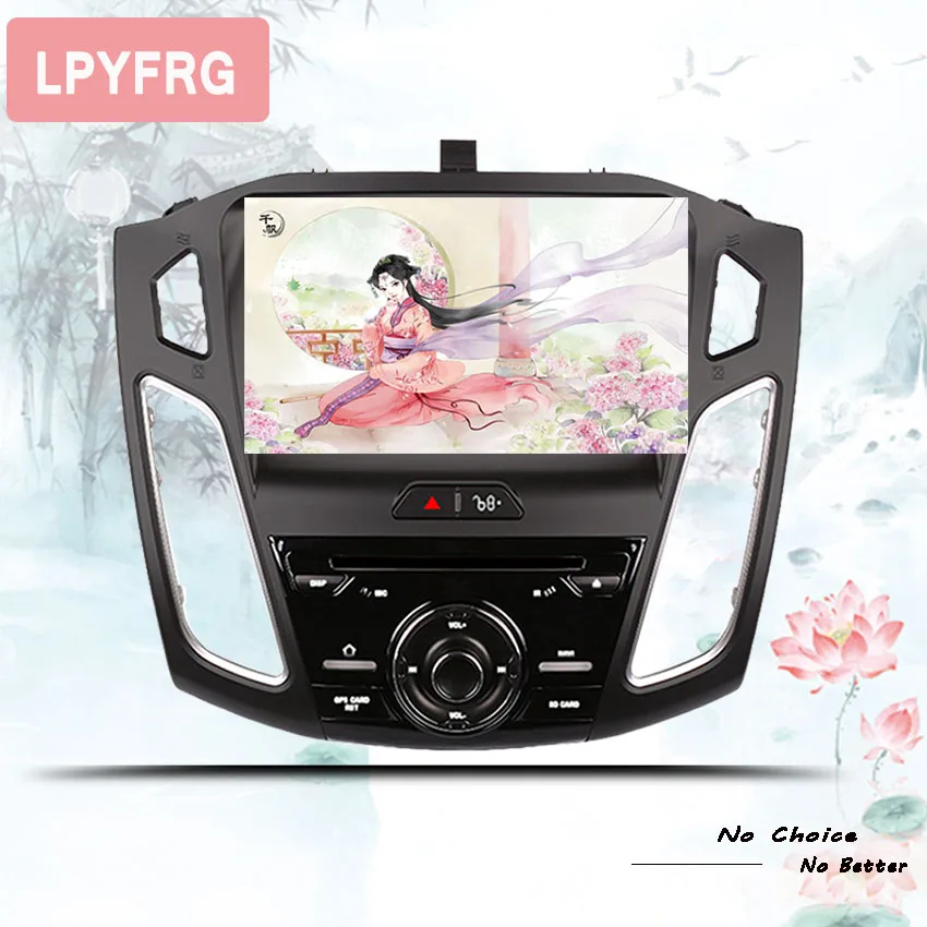 Автомобильный DVD плеер RAM 4G ROM 64G HD 1024X600 android 10 0 для Ford Focus 3 2012 2017 2018 2015 GPS навигация