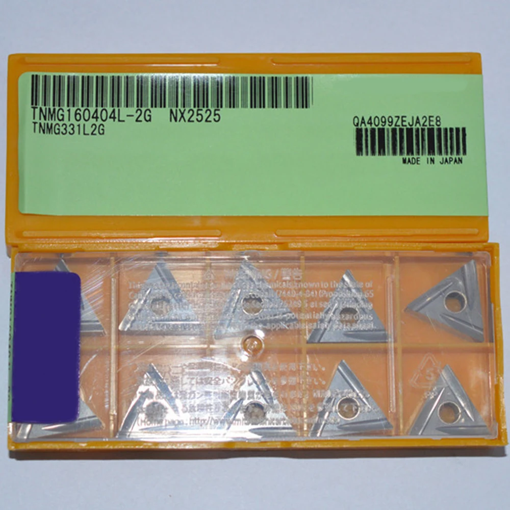 NEW 10pcs TNMG160404L-2G NX2525 TNMG331L2G CNC blade Carbide
