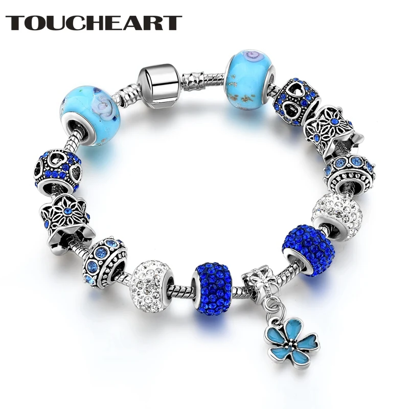 TOUCHEART Handmade Blue Shamrock Bracelet & Bangles Charms For Women Luxury Brand Jewelry Making Friendship Bracelets SBR170068
TOUCHEART Handmade Blue Shamrock Bracelet & Bangles Charms For Women Luxury Brand Jewelry Making Friendship Bracelets SBR170068