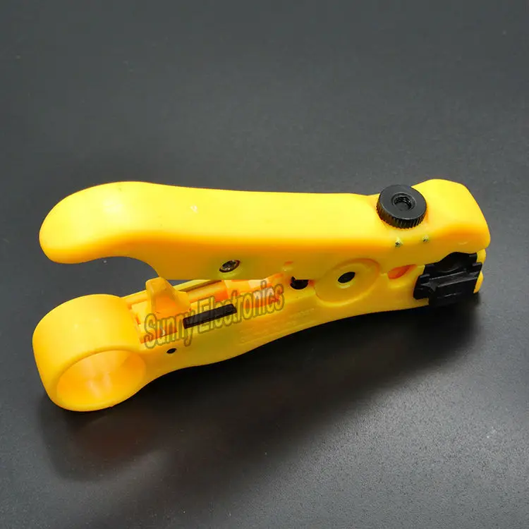 Flat or Round UTP Cat5 Cat6 Wire Coax Coaxial Stripping Tool Universal Cable Stripper Cutter Stripping Pliers Tool for Network
Flat or Round UTP Cat5 Cat6 Wire Coax Coaxial Stripping Tool Universal Cable Stripper Cutter Stripping Pliers Tool for Network