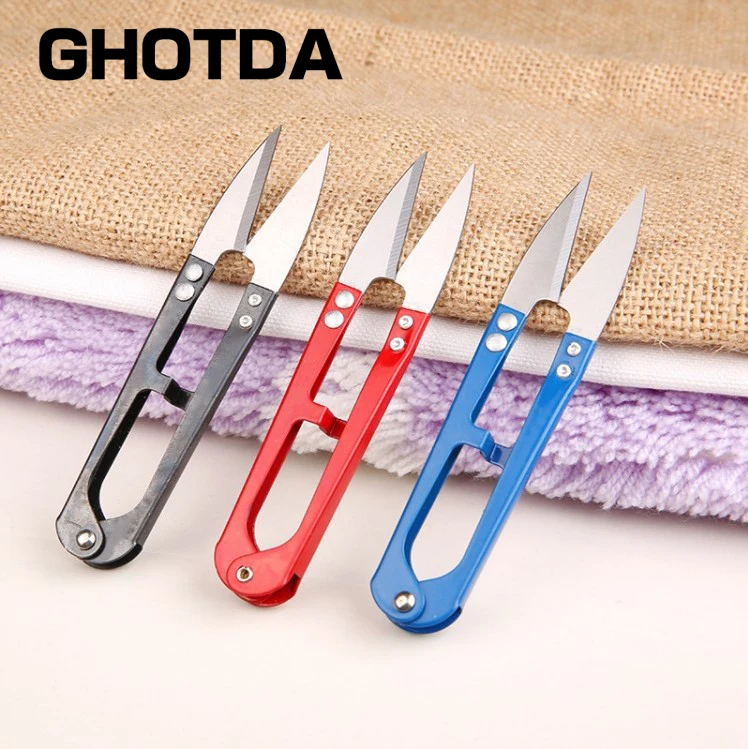 1Pcs U-shaped Mini Scissors For Fishing Sewing Scissors Nippers Fish Use Scissors Fishing line cutter tools Random Color
1Pcs U-shaped Mini Scissors For Fishing Sewing Scissors Nippers Fish Use Scissors Fishing line cutter tools Random Color