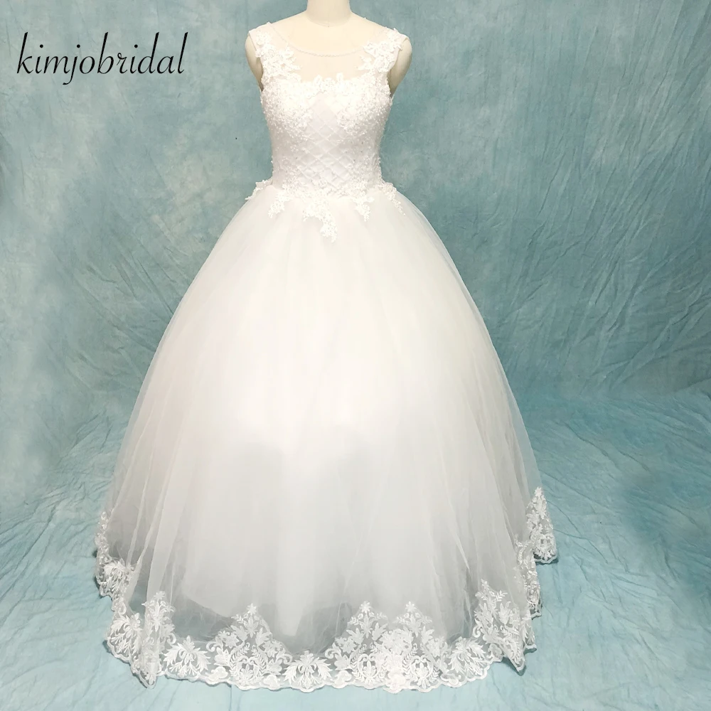 ball gown wedding dresses 2018 sheer crew neckline lace appliques beading sequins puffy real picture bridal dresses 2018
ball gown wedding dresses 2018 sheer crew neckline lace appliques beading sequins puffy real picture bridal dresses 2018