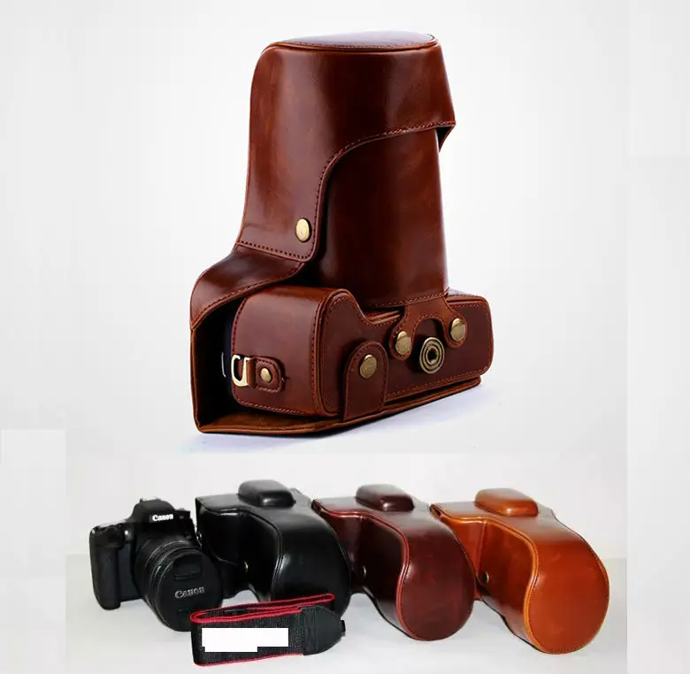 New Camera Case Bag For Canon EOS 700D T5i 650D T4i 600D T3i 750D 760D PU Leather SLR DSLR Case High quality
New Camera Case Bag For Canon EOS 700D T5i 650D T4i 600D T3i 750D 760D PU Leather SLR DSLR Case High quality