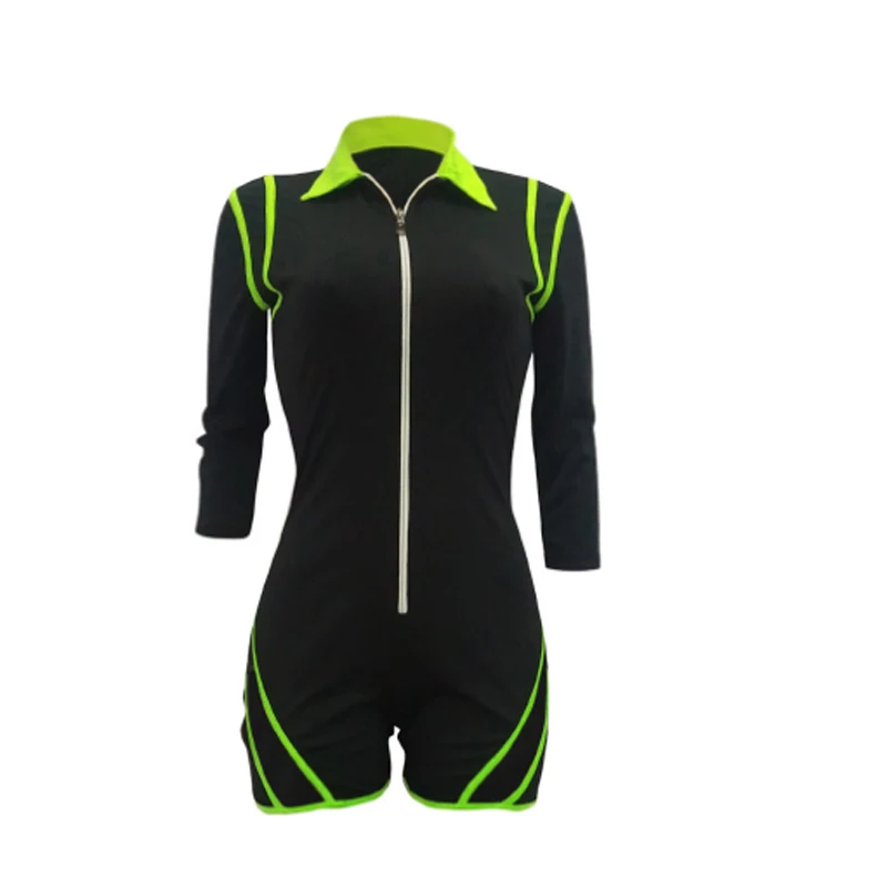 Women Zipper Up V-Neck Skinny Long Sleeve Outfits Playsuit Jumpsuits Bodycon Sexy Rompers Night Club Stretchy Mesh Jumpsuits
Women Zipper Up V-Neck Skinny Long Sleeve Outfits Playsuit Jumpsuits Bodycon Sexy Rompers Night Club Stretchy Mesh Jumpsuits