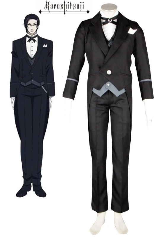 Kuroshitsuji Greer kisscos ministers black red death death cosplay costume Claude cos
Kuroshitsuji Greer kisscos ministers black red death death cosplay costume Claude cos