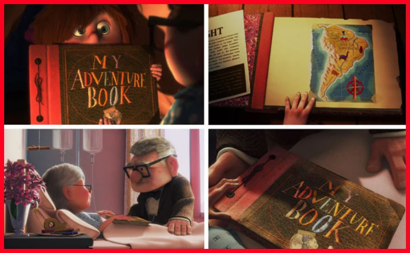Свадебная книга my adventure pixar up film book Loose-leaf лучший подарок | Канцтовары для офиса и