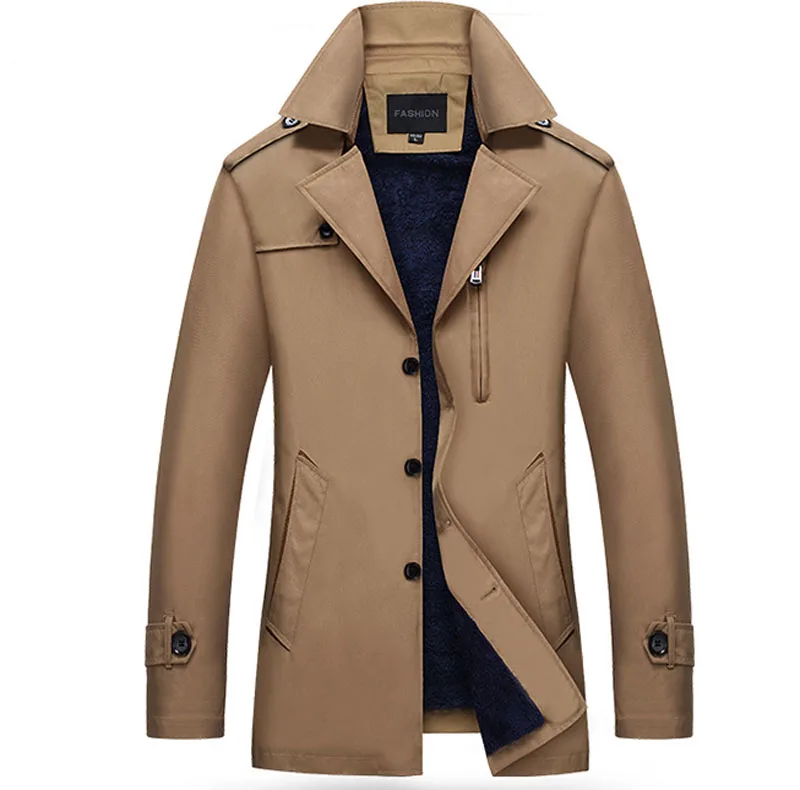 2019 new autumn and winter style dress men's fashion slim in the medium of woolen coat jacket large size S-4XL
2019 new autumn and winter style dress men's fashion slim in the medium of woolen coat jacket large size S-4XL
