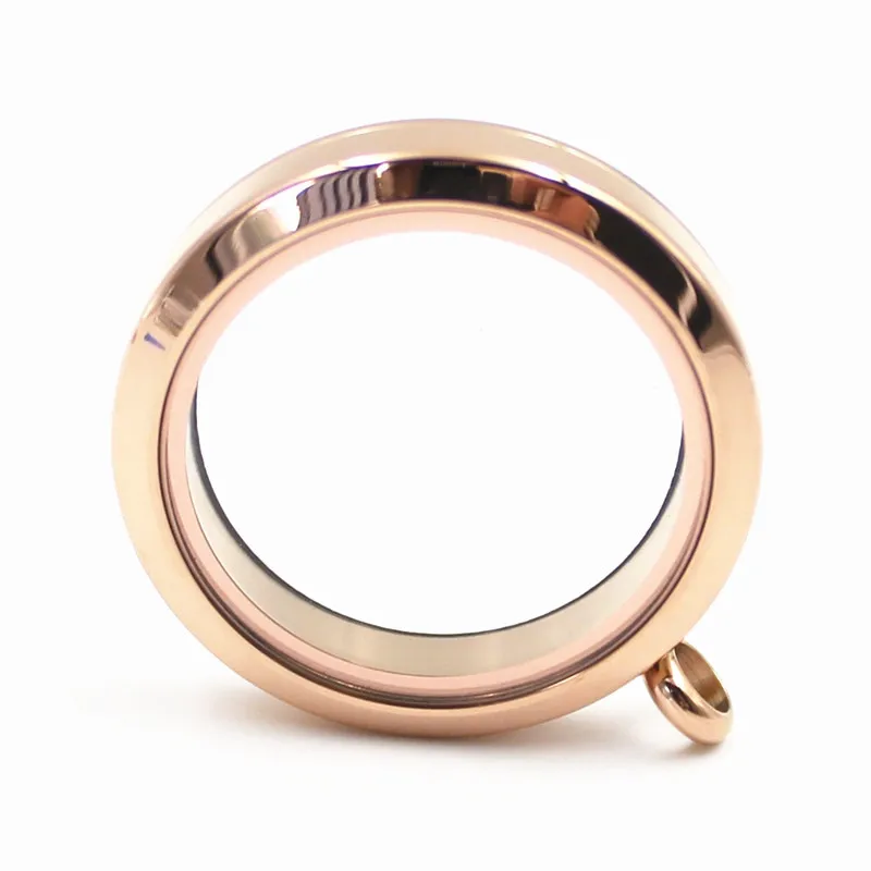 10 шт. медальон из нержавеющей стали под розовое золото|stainless steel floating locket|lockets for