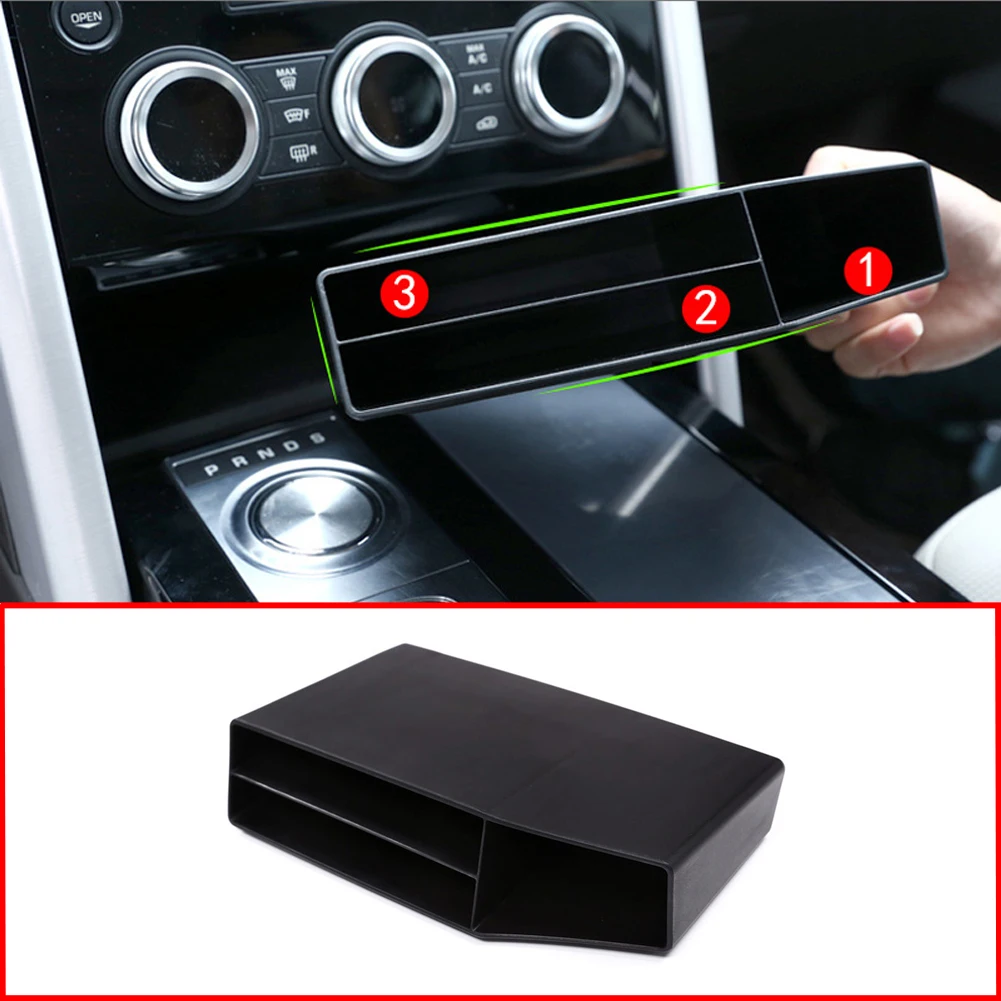 Car Plastic Central Console Multifunction Storage Box Phone Tray Holder Accessory for Land Rover Discovery 5 L462 LR5 2017 2018
Car Plastic Central Console Multifunction Storage Box Phone Tray Holder Accessory for Land Rover Discovery 5 L462 LR5 2017 2018