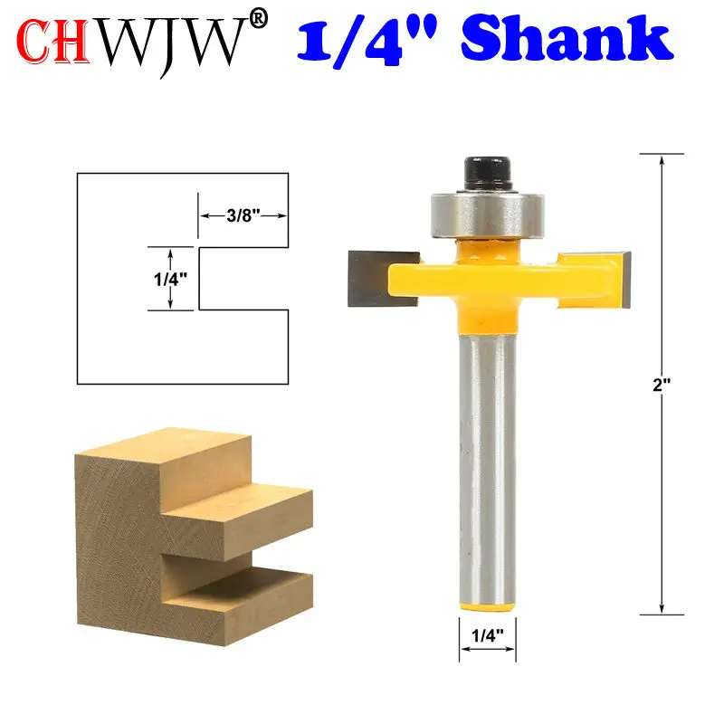 1pc 1/4" Shank Slotting Router Bit 1/4" Slot - Woodworking cutter Tenon Cutter for Woodworking Tools
1pc 1/4" Shank Slotting Router Bit 1/4" Slot - Woodworking cutter Tenon Cutter for Woodworking Tools