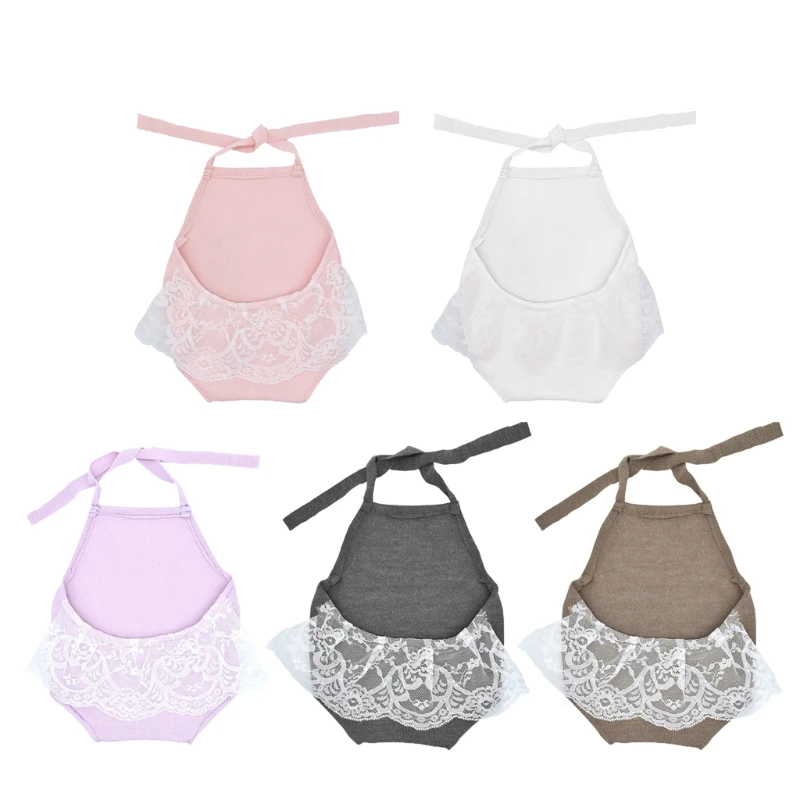 Baby Lace Backless Halter Romper Newborn Photography Props Princess Girl Clothes
Baby Lace Backless Halter Romper Newborn Photography Props Princess Girl Clothes