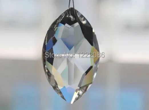 30pc crystal marquis 38mm clear suncatcher chandelier faceted pointed oval pendant
30pc crystal marquis 38mm clear suncatcher chandelier faceted pointed oval pendant