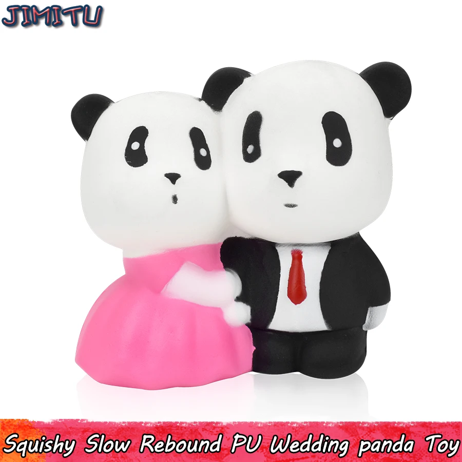 

Cute Panda Squishy Toys Animal Jumbo Squishies Slow Rising Antistress Rebound Educational Toy for Kid Gift Party Home Decoration