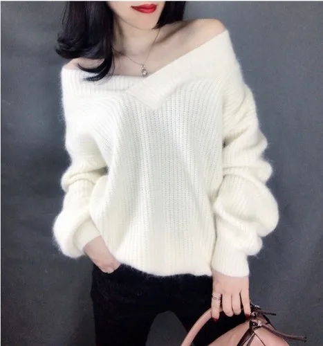 Knitted Women Sweaters Korean White Sweater Womens Tops And Blouses Casual Pullovers Knitting Women Clothes Ladies Clothing
Knitted Women Sweaters Korean White Sweater Womens Tops And Blouses Casual Pullovers Knitting Women Clothes Ladies Clothing