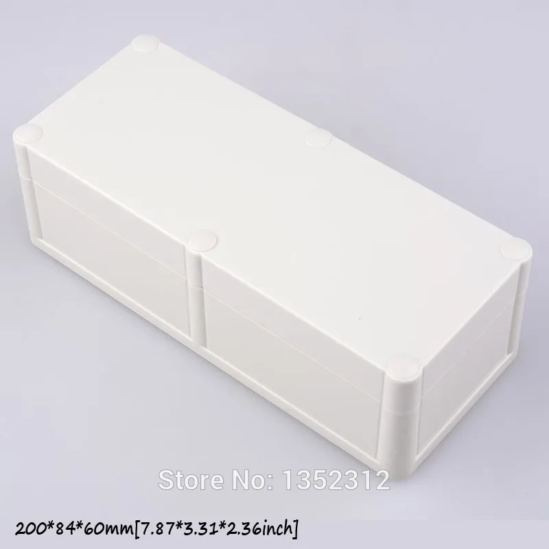 One pcs 200*84*60mm plastic enclosure for electronic instrument case PLC waterproof box IP68 housing DIY project box control box
One pcs 200*84*60mm plastic enclosure for electronic instrument case PLC waterproof box IP68 housing DIY project box control box