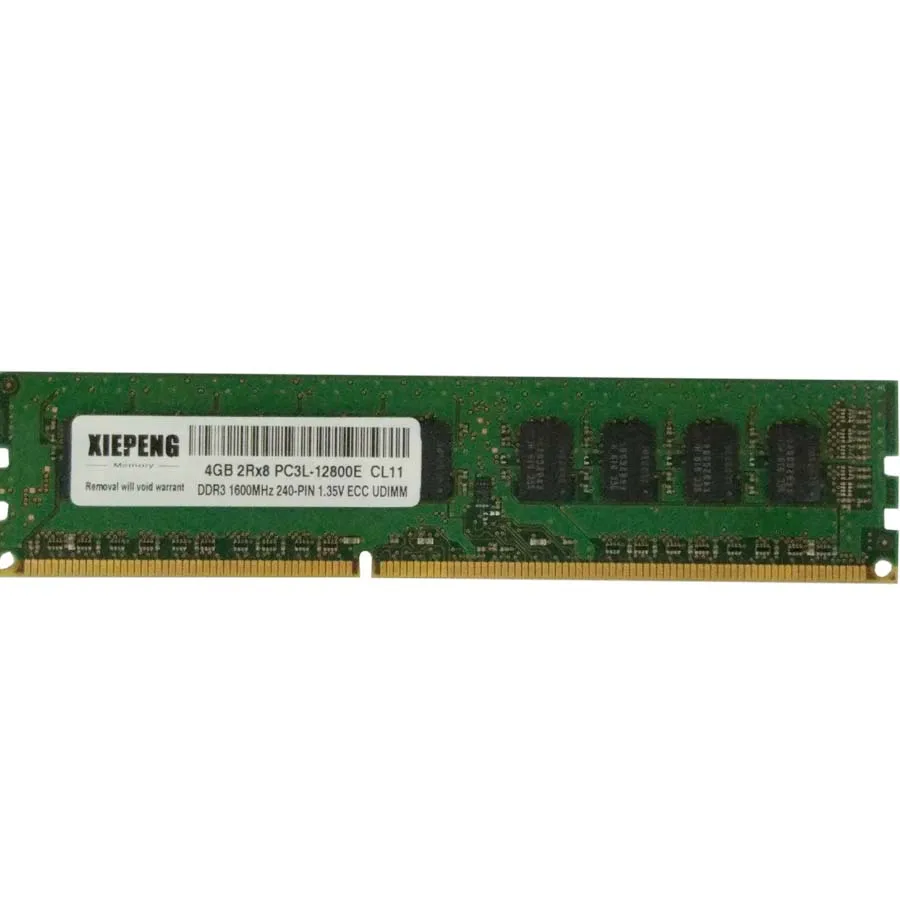 for Lenovo x3250 M5 x3100 M5 ThinkServer TS440 TS140 RAM 8GB DDR3L 1600MHz 4GB 2Rx8 PC3L-12800E Memory DDR3L Unbuffered ECC
for Lenovo x3250 M5 x3100 M5 ThinkServer TS440 TS140 RAM 8GB DDR3L 1600MHz 4GB 2Rx8 PC3L-12800E Memory DDR3L Unbuffered ECC