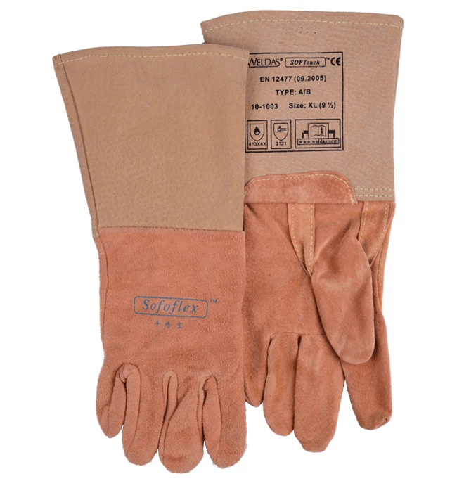 TIG Welder Glove Oxygen arc welding carbon velvet genuine leather high working gloves wear-resistant safety glove
TIG Welder Glove Oxygen arc welding carbon velvet genuine leather high working gloves wear-resistant safety glove