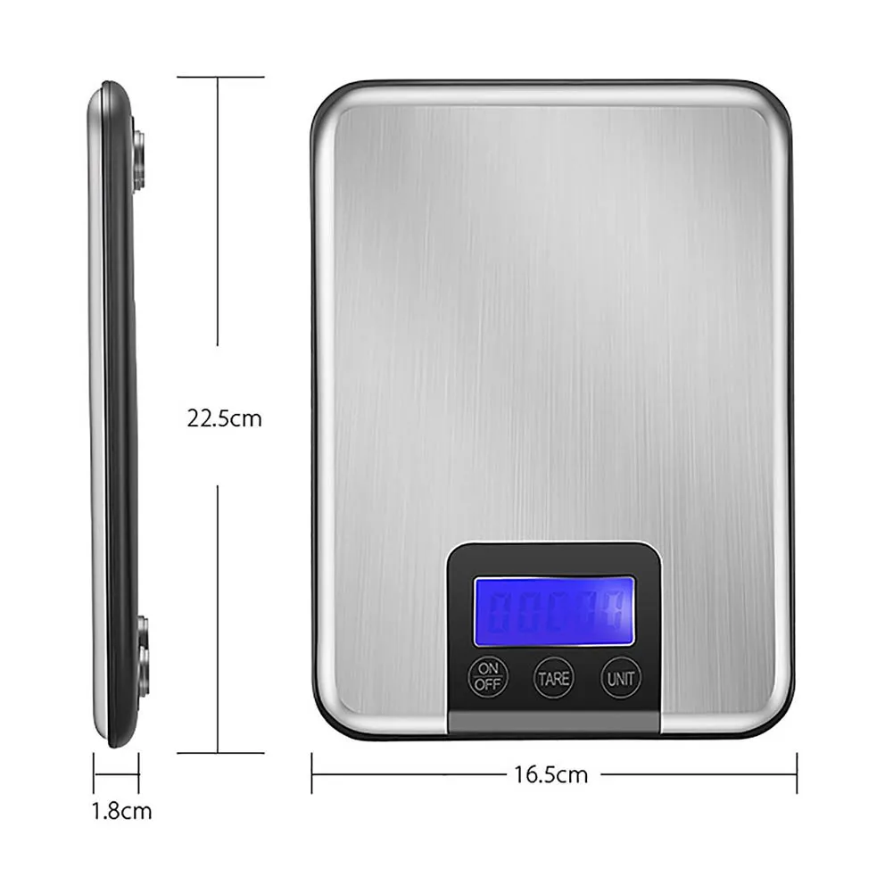 Newly 5KG/15KG 1g Slim Stainless Steel Digital Scale Electronic Diet Food Kitchen Scales XSD88 
Newly 5KG/15KG 1g Slim Stainless Steel Digital Scale Electronic Diet Food Kitchen Scales XSD88