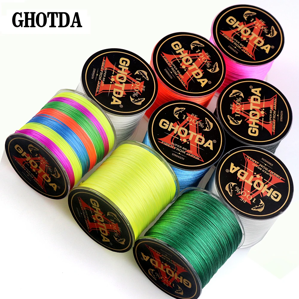500m 8 Strands Braided Fishing Line Smooth Multifilament PE Braided Cord 22LB - 119LB Strong Japan peche
500m 8 Strands Braided Fishing Line Smooth Multifilament PE Braided Cord 22LB - 119LB Strong Japan peche