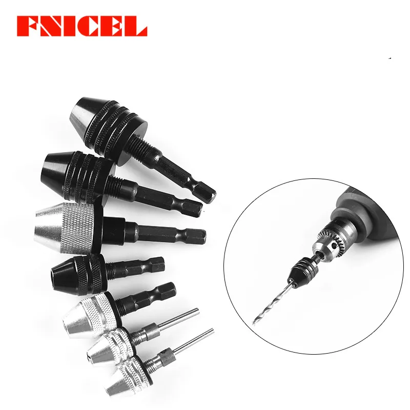 1Pc 0.3-8mm 6.35mm Quick Change Keyless Drill Bit Chuck Hex Shank Adapter Converter Tool
1Pc 0.3-8mm 6.35mm Quick Change Keyless Drill Bit Chuck Hex Shank Adapter Converter Tool