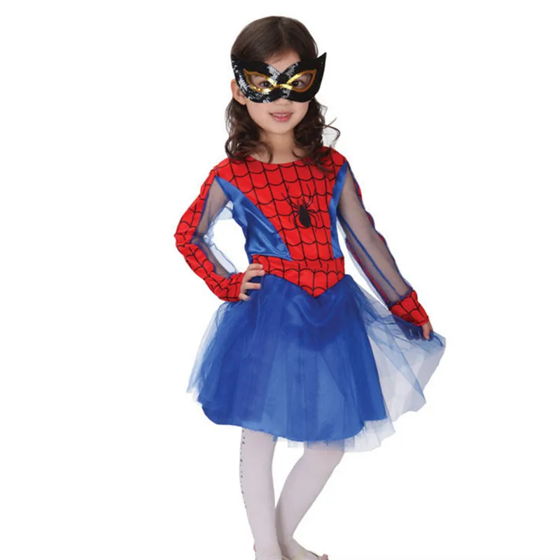 Disney Spiderman Spider Girls Costumes Cosplay Children Spidergirls Costume for Kids Fancy Party
Disney Spiderman Spider Girls Costumes Cosplay Children Spidergirls Costume for Kids Fancy Party