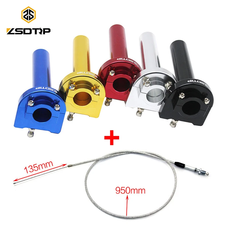 ZSDTRP CNC Throttle Grip Quick Twister Throttle Cable For Motorcycle ATV UTV 50-125cc
ZSDTRP CNC Throttle Grip Quick Twister Throttle Cable For Motorcycle ATV UTV 50-125cc