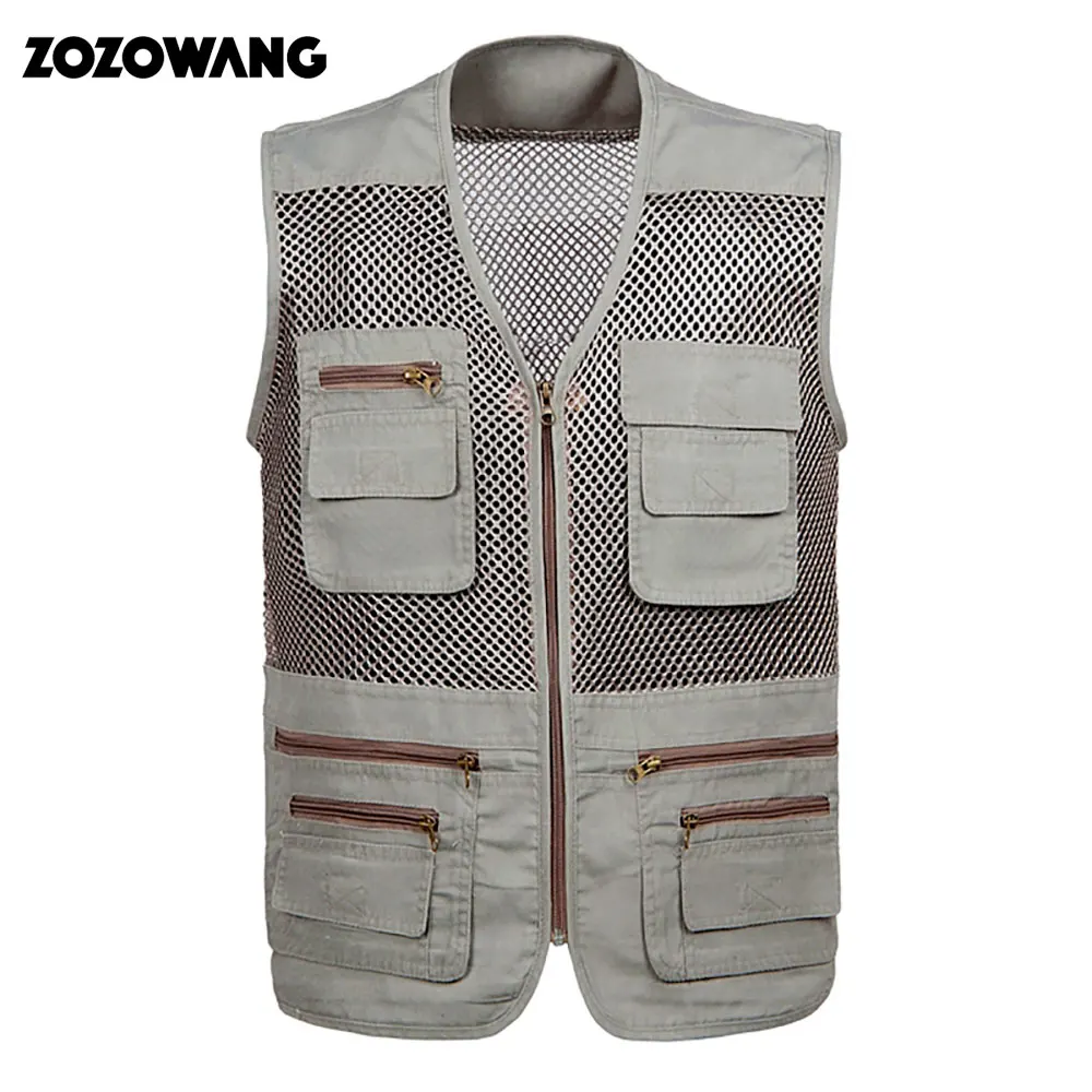 Large Size S-4XL Tactical Masculine Waistcoat Men Multi Pocket Unloading Sleeveless Vest Photographer Reporter Summer Jacket
Large Size S-4XL Tactical Masculine Waistcoat Men Multi Pocket Unloading Sleeveless Vest Photographer Reporter Summer Jacket