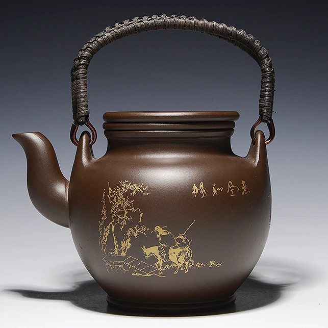 Yixing Zisha Teapot special price Free shipping large capacity liner filter purple mud folk handmade teapot
Yixing Zisha Teapot special price Free shipping large capacity liner filter purple mud folk handmade teapot