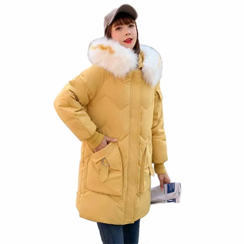 2019 New Students Winter Parkas Women Down cotton jacket Plus size Hooded Fur collar Outerwear Female Cotton-padded Jackets G472
2019 New Students Winter Parkas Women Down cotton jacket Plus size Hooded Fur collar Outerwear Female Cotton-padded Jackets G472