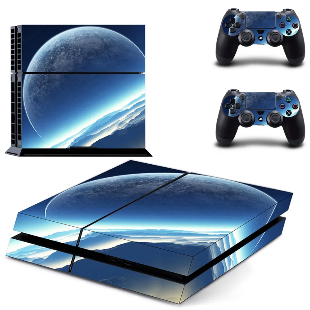 Нестандартная конструкция планета PS4 переводная картинка наклейка для Sony PlayStation 4