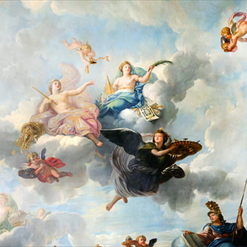 Custom Photo 3D Mural Wallpaper Western Angel Oil Painting Classical For Decor Ceiling Living Room Bedroom Kitchen Baby Room
Custom Photo 3D Mural Wallpaper Western Angel Oil Painting Classical For Decor Ceiling Living Room Bedroom Kitchen Baby Room
