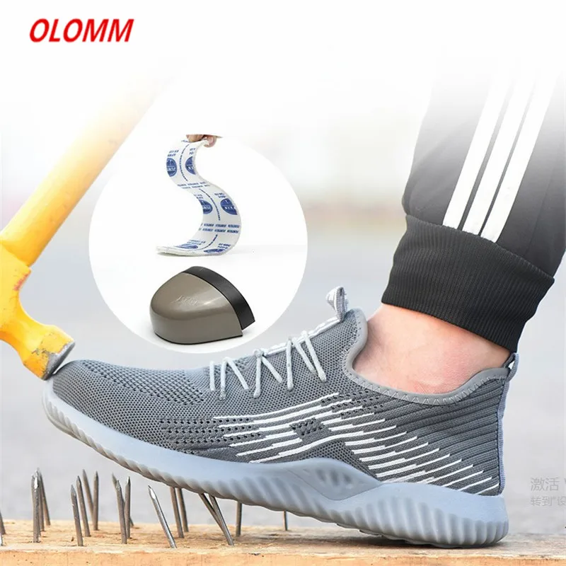 Men's Breathable Steel Toe Cap Safety Shoes Men Outdoor Anti-slip Steel Puncture Proof Construction Safety Boots Work Shoes
Men's Breathable Steel Toe Cap Safety Shoes Men Outdoor Anti-slip Steel Puncture Proof Construction Safety Boots Work Shoes