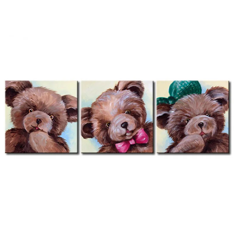 Full Square Drill 5D DIY Diamond Painting Bear Multi-picture Combination Embroidery Mosaic Home Decor 3pcs gx
Full Square Drill 5D DIY Diamond Painting Bear Multi-picture Combination Embroidery Mosaic Home Decor 3pcs gx