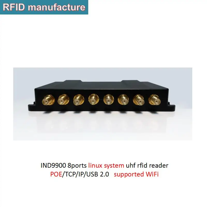 4ports long range UHF RFID Impinj R2000 reader work with side panel antenna rfid tag for warehouse management marathon race
4ports long range UHF RFID Impinj R2000 reader work with side panel antenna rfid tag for warehouse management marathon race