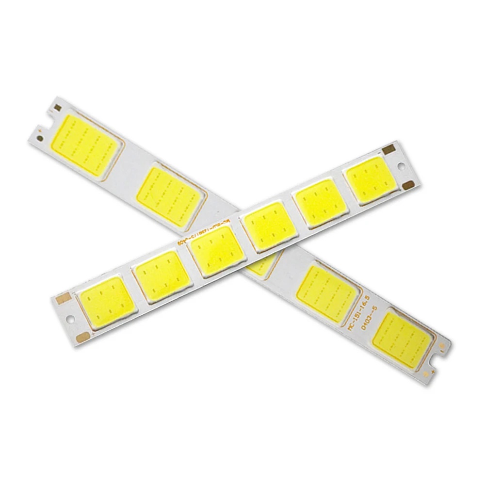 LED COB Chip 5W 6W DC 12V 14V Light Source 5/6 Grids Bar Light for DIY Courtyard Light Cold White Bright Lightbulb JQ
LED COB Chip 5W 6W DC 12V 14V Light Source 5/6 Grids Bar Light for DIY Courtyard Light Cold White Bright Lightbulb JQ