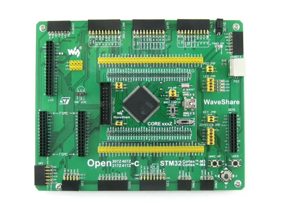 Waveshare Бесплатная доставка, плата STM32 STM32F407ZxT6 ARM, макетная плата для разработки, серия STM32F4, системные платы = стандартные платы для Cortex-M4
Waveshare Бесплатная доставка, плата STM32 STM32F407ZxT6 ARM, макетная плата для разработки, серия STM32F4, системные платы = стандартные платы для Cortex-M4