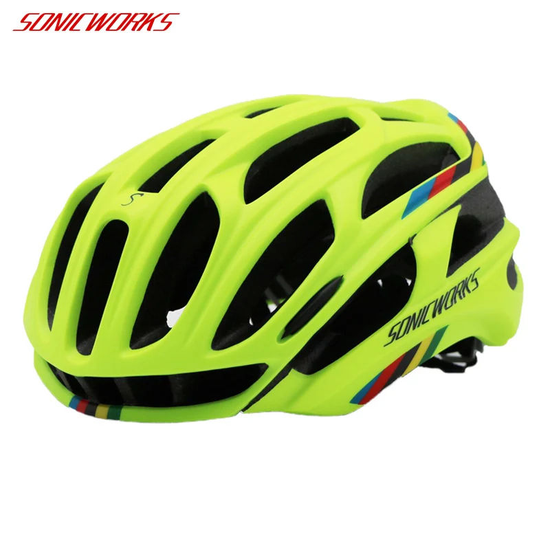 SONICWORKS чехол для велосипедного шлема с светодиодный свет MTB Горный Дорожный