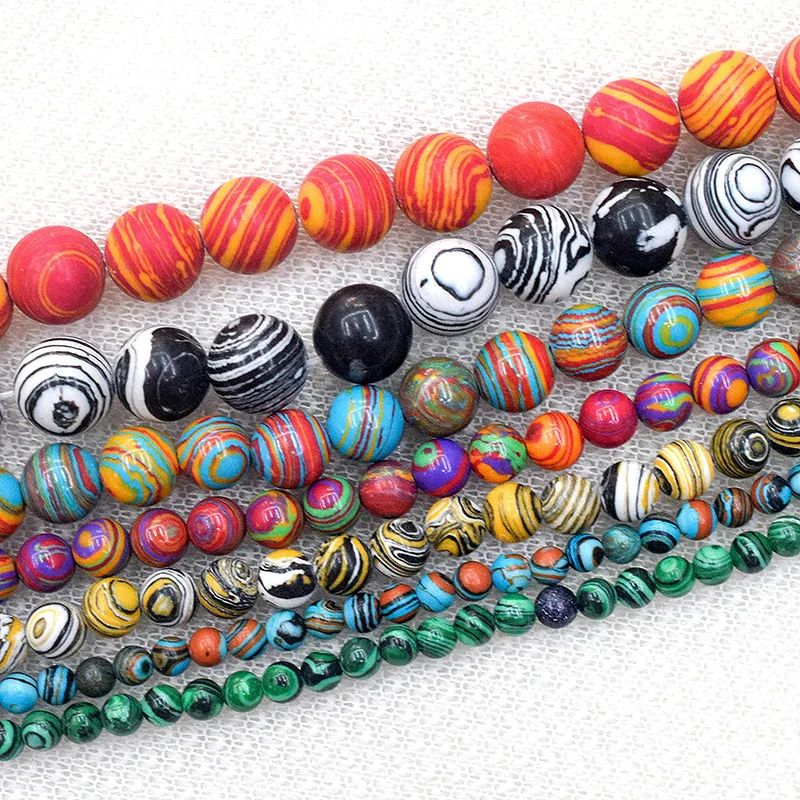 High Quality Malachite synthesis beads loose beads for jewelry 04/6/8/10/12/14mm 15'' DIY Bracelet&Necklace
High Quality Malachite synthesis beads loose beads for jewelry 04/6/8/10/12/14mm 15'' DIY Bracelet&Necklace
