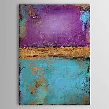 Hand-painted Abstract Oil Painting on Canvas Vintage Purple Blue Modern Canvas Painting Wall Pictures for Living Room Bedroom
Hand-painted Abstract Oil Painting on Canvas Vintage Purple Blue Modern Canvas Painting Wall Pictures for Living Room Bedroom