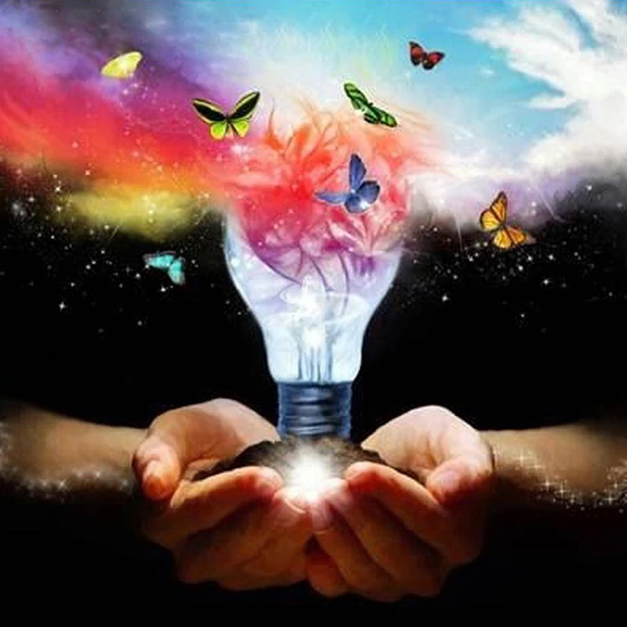 5D diy Diamond Painting magic light bulb Cross Stitch Diamond Embroidery kits Diamond Mosaic butterfly home Decorative
5D diy Diamond Painting magic light bulb Cross Stitch Diamond Embroidery kits Diamond Mosaic butterfly home Decorative