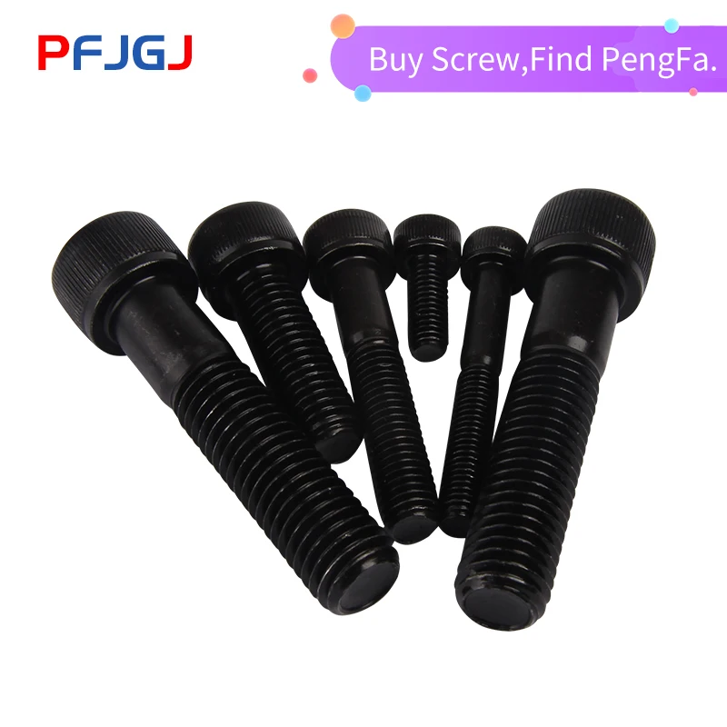 Peng Fa M1.41.622.5345681012 DIN912 Grade 12.9 allen Hex socket head screw black Hexagon Socket Head Cap Screws
Peng Fa M1.41.622.5345681012 DIN912 Grade 12.9 allen Hex socket head screw black Hexagon Socket Head Cap Screws