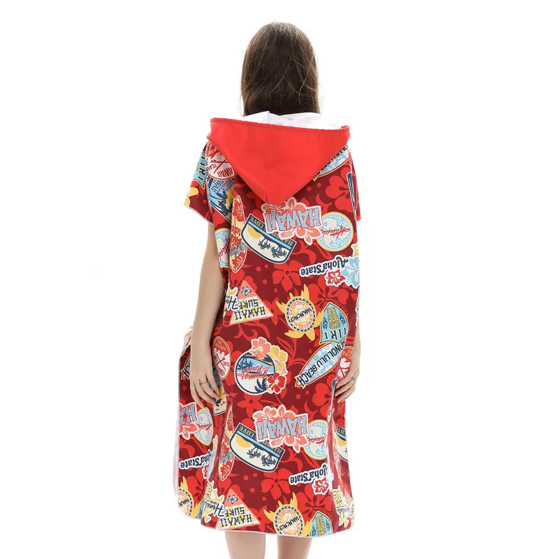 Beach Changing Robe New Portable Bath Towel Adult Hooded Beach Towel Poncho Movement Bathrobe Towel Swimming Pool Bathrobe
Beach Changing Robe New Portable Bath Towel Adult Hooded Beach Towel Poncho Movement Bathrobe Towel Swimming Pool Bathrobe
