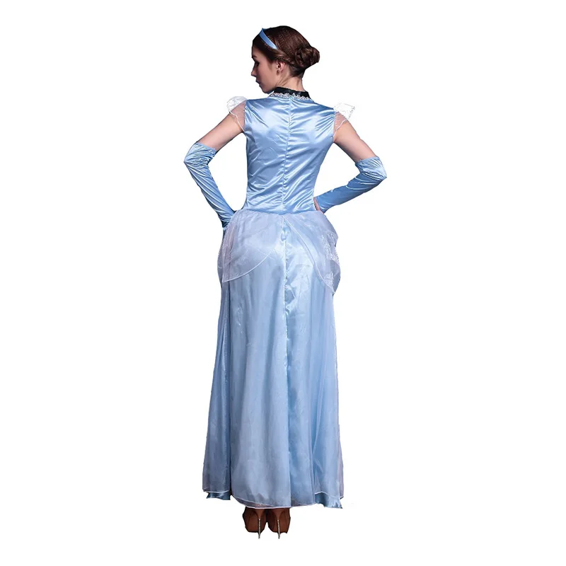 Halloween Costume for Women Elegant Blue Fairy Tale Princess Summer Dress Cosplay Alice in Wonderland Stage Dress Party Dress
Halloween Costume for Women Elegant Blue Fairy Tale Princess Summer Dress Cosplay Alice in Wonderland Stage Dress Party Dress