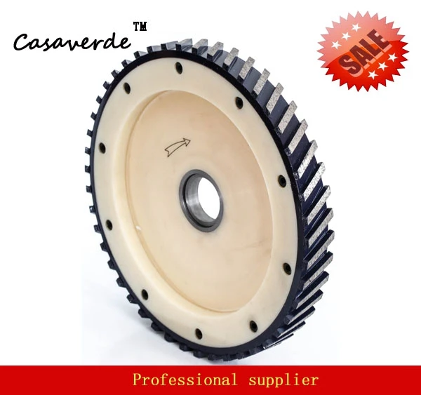 DC-SGW16-2 D400mm 16 inch with segment 25mm silent diamond milling wheels for granite and marble
DC-SGW16-2 D400mm 16 inch with segment 25mm silent diamond milling wheels for granite and marble