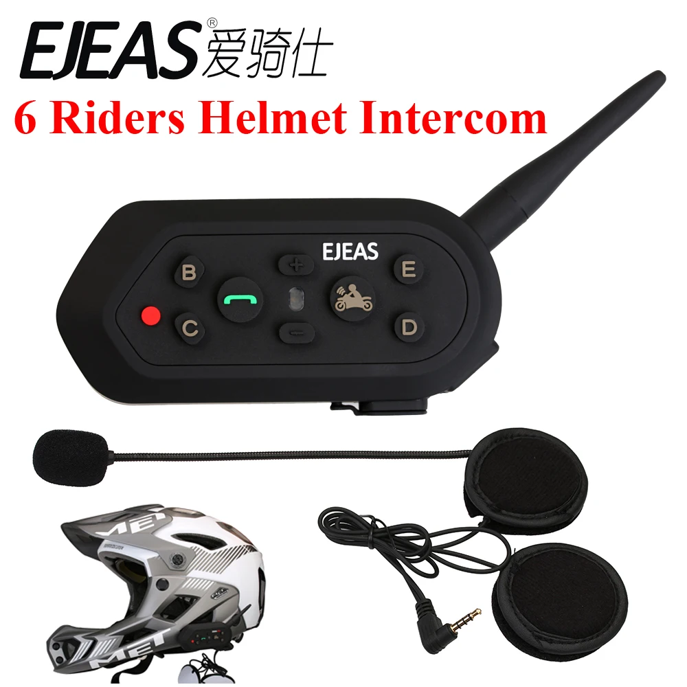 Автомобильная система связи для мотоцикла E6 Vox Bluetooth переговорное устройство